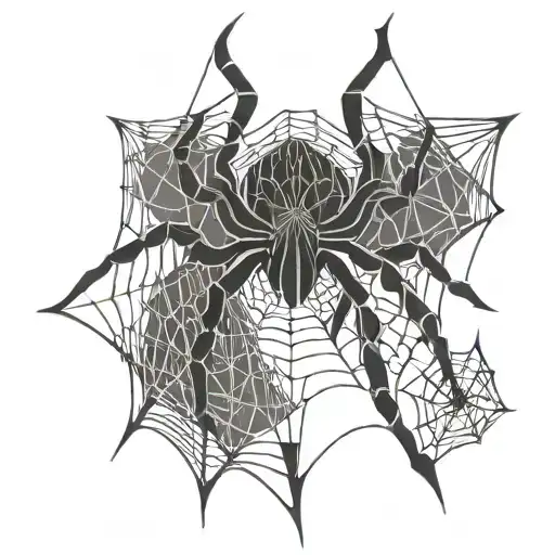 Geometrical Infinity Spider Web