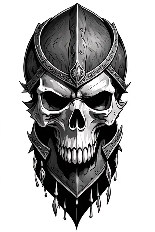 Viking Warrior Skull