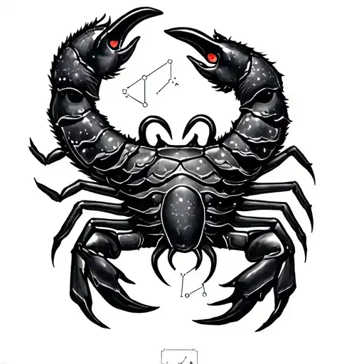 Virgo Constellation And Scorpio Constellation