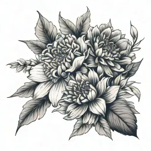 October And November Birth Flower