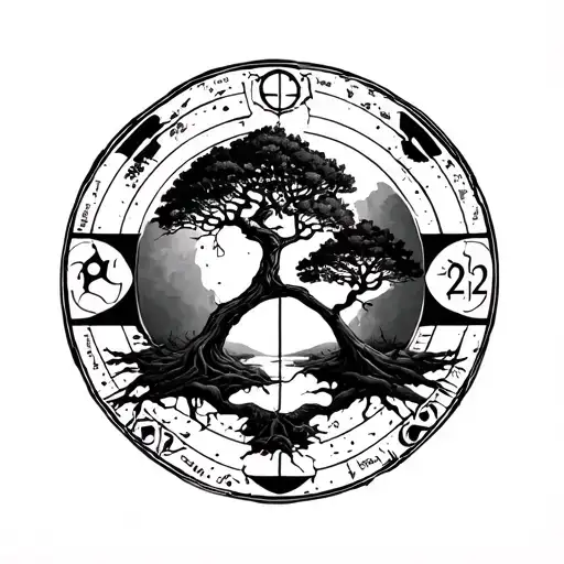 222 Libra Zodiac Sign Four Earth Elements Like Trees