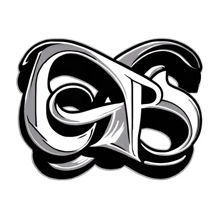 Initials Cbs In An Infinity Symbol