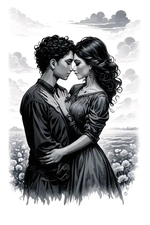 Sky Of Me And My Mom