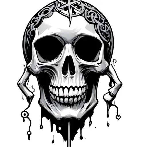 Skull Candy Autism Symbol Incorporated