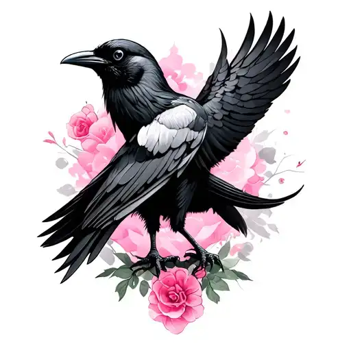 Pink Crow