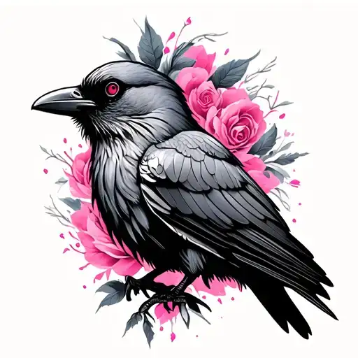 Pink Crow