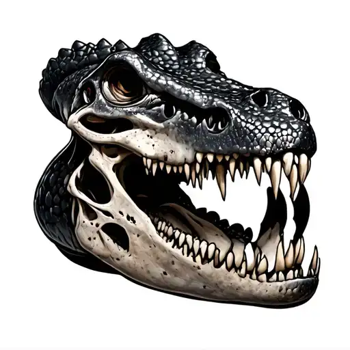 Alligator Skull