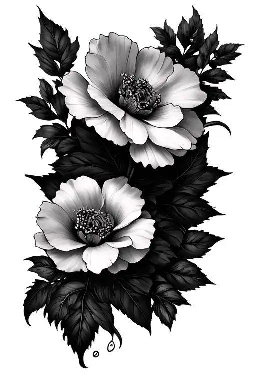 Sketch Me A Feminine Tattoo Idea For A Thigh Without Flowers
