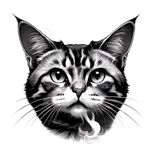 Cat Smoking