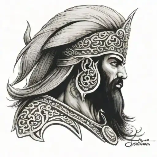 Persian Immortal Warrior