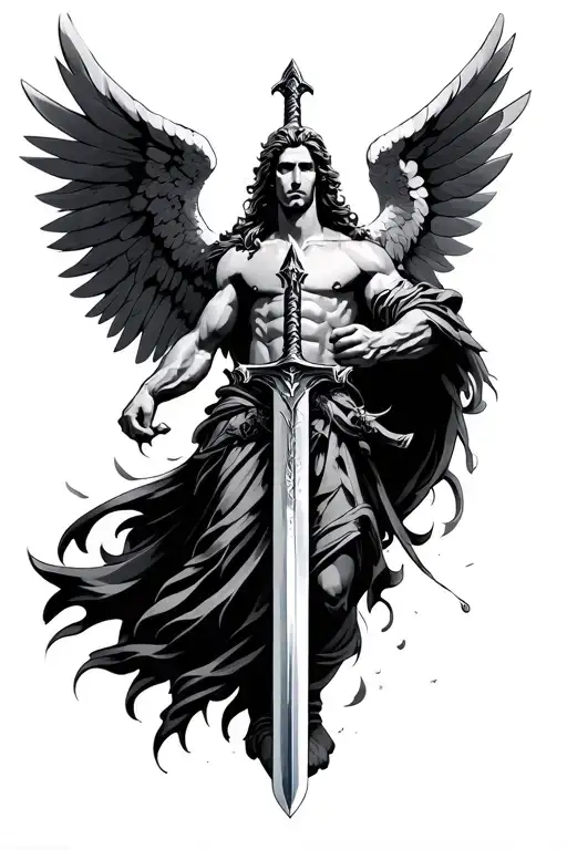 Archangel Michael With Sword