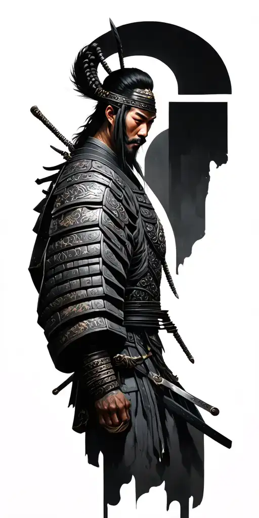 Samurai Combined With Bio Mechanical