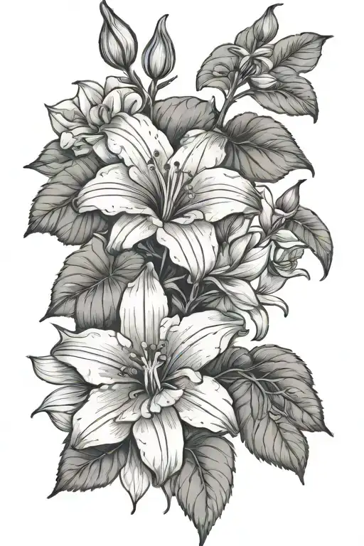 Larkspur Water Lily Morning Glory Asper