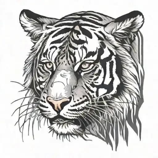 Tiger Tattoo Stripe