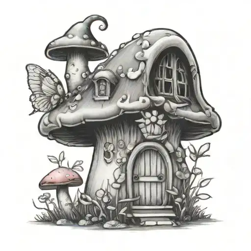 Mushroom Fairy House