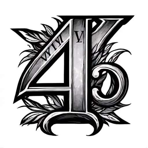 Roman Numeral 4