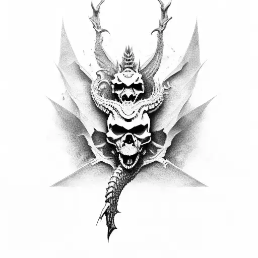 Skull Dragon
