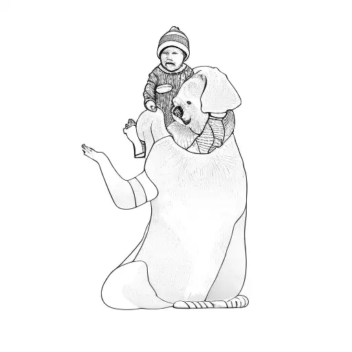 A Family With A Baby