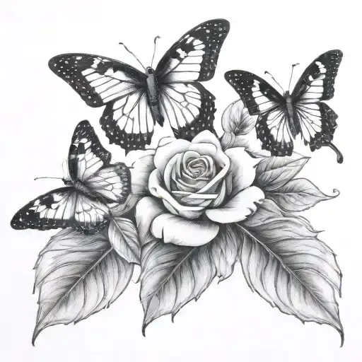 Tattoo For Mom That Passed She Liked Butterfly's