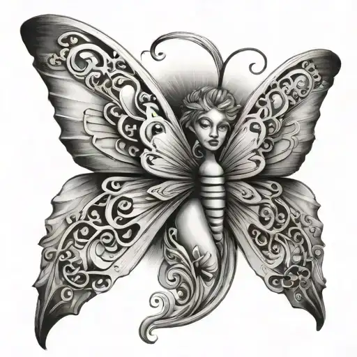 Sunshine Butterfly Angel