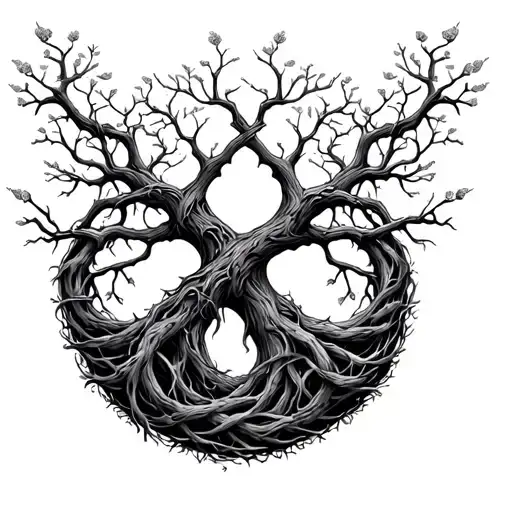 Tree Of Life Intertwined