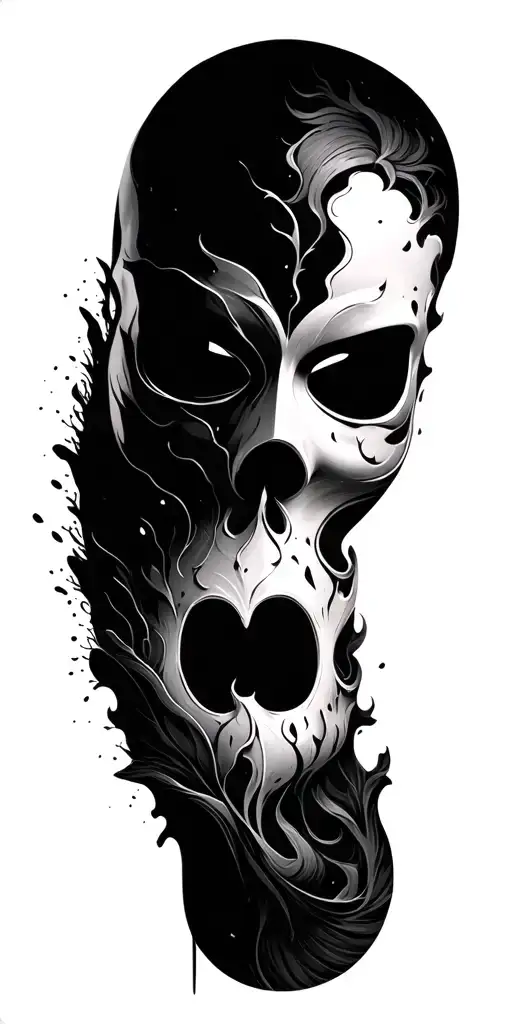 Mask And Natural Disaster Turns Into Something