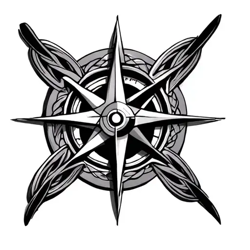 Compass Rose Celtic Knot