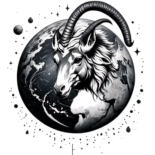Capricorn Traveler Earth Space