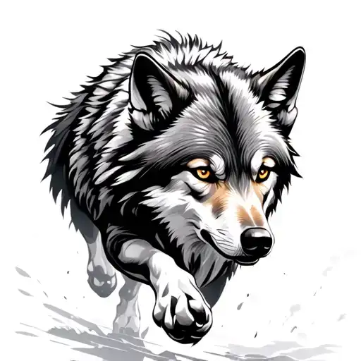 Wolf Running