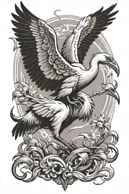 The Stork Carries A Bull