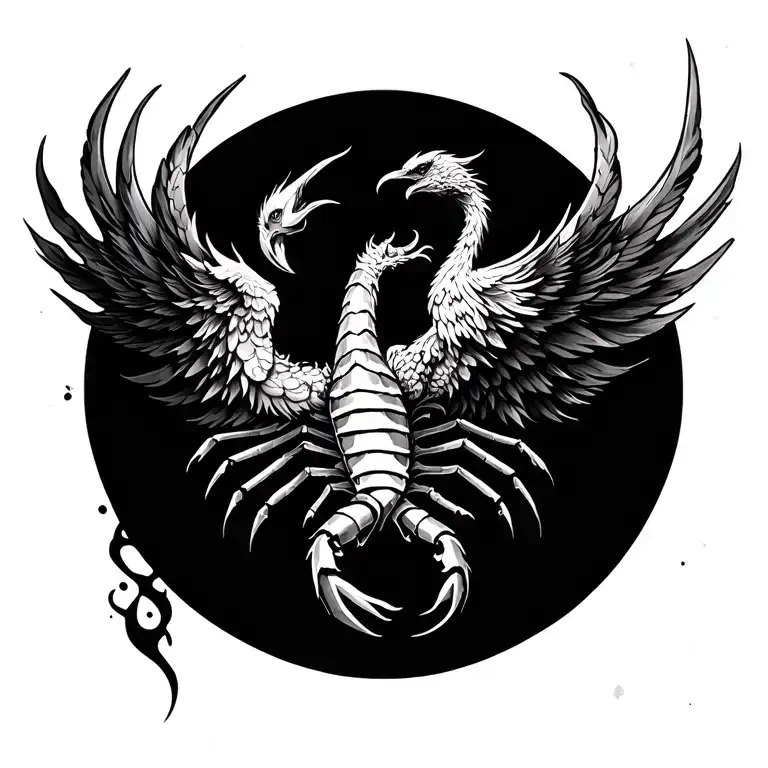 Scorpio And Phoenix