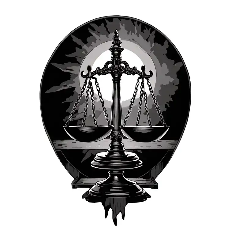 Anibus Scales Of Justice Scale