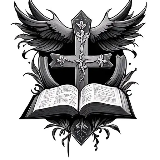 Cross And Bible Verse