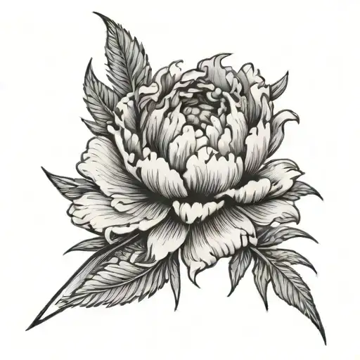 Peony Getting Stabbed By A Dagger