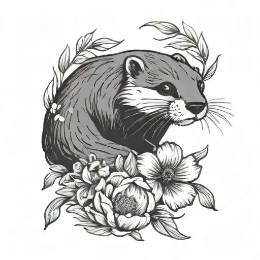 Otter Floral