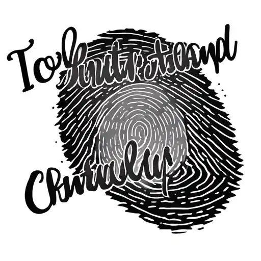 Bible Scripture With Thumbprint Beside Words