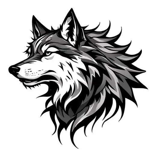 Norse Runes For Wolf