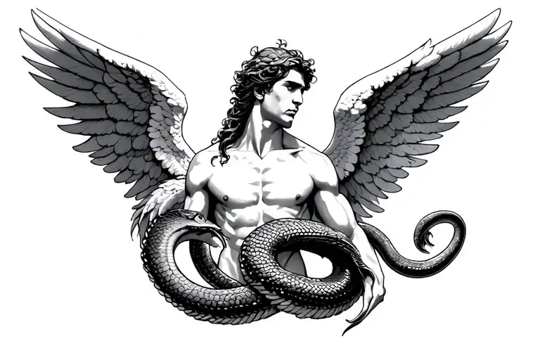 Make Me An Angel Version Of The Hercules Killing Serpent