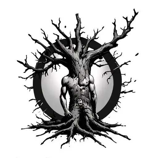 Man Moves Tree And Breaks Arm