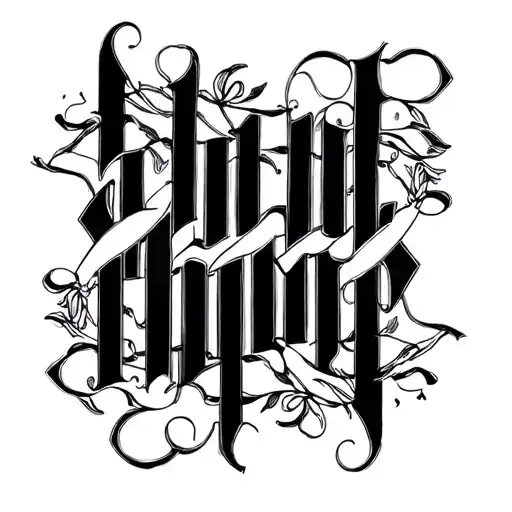 Two Word Ambigram Generator