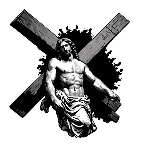 Jesus Carrying Cross