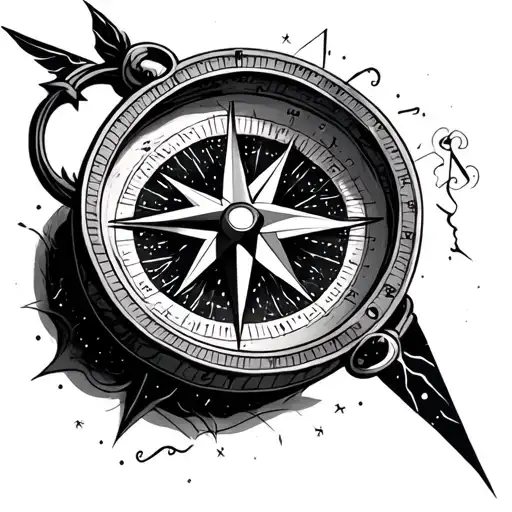 Compass Lightning Star Constellation