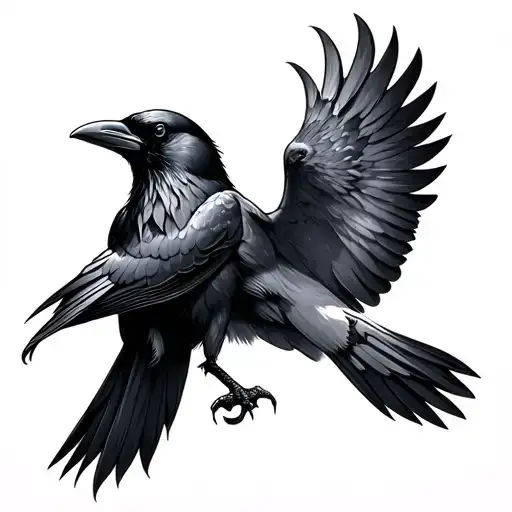 Raven And Dove