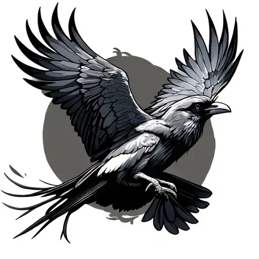 Flying Crow