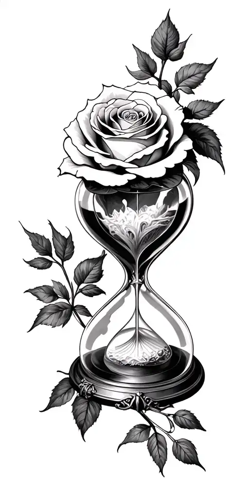 Death Rose Hourglass Combined