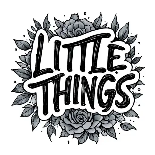 Little Things Text
