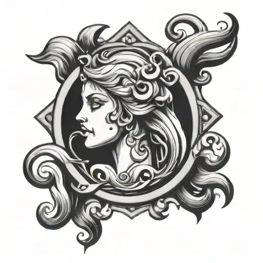 Water Barrier Sign Aquarius