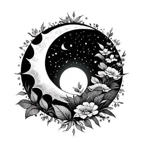 Sun Moon Garden Filled