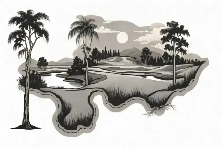 Golf Course Landscape