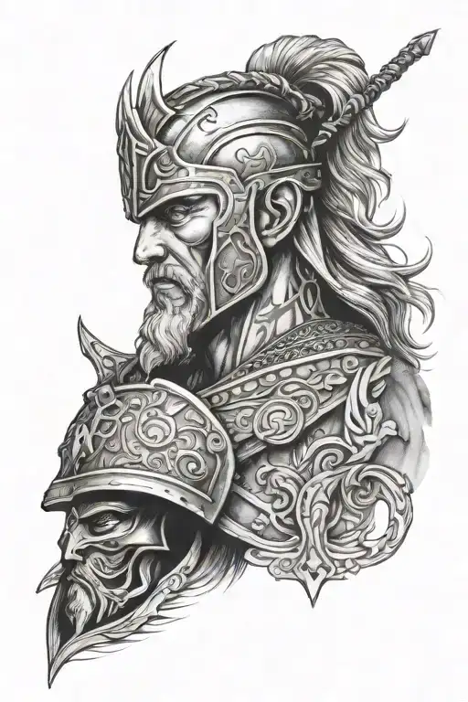 Baltic And Viking Warrior